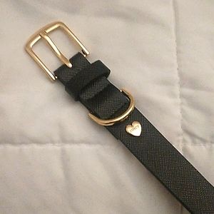 black Juicy Couture belt